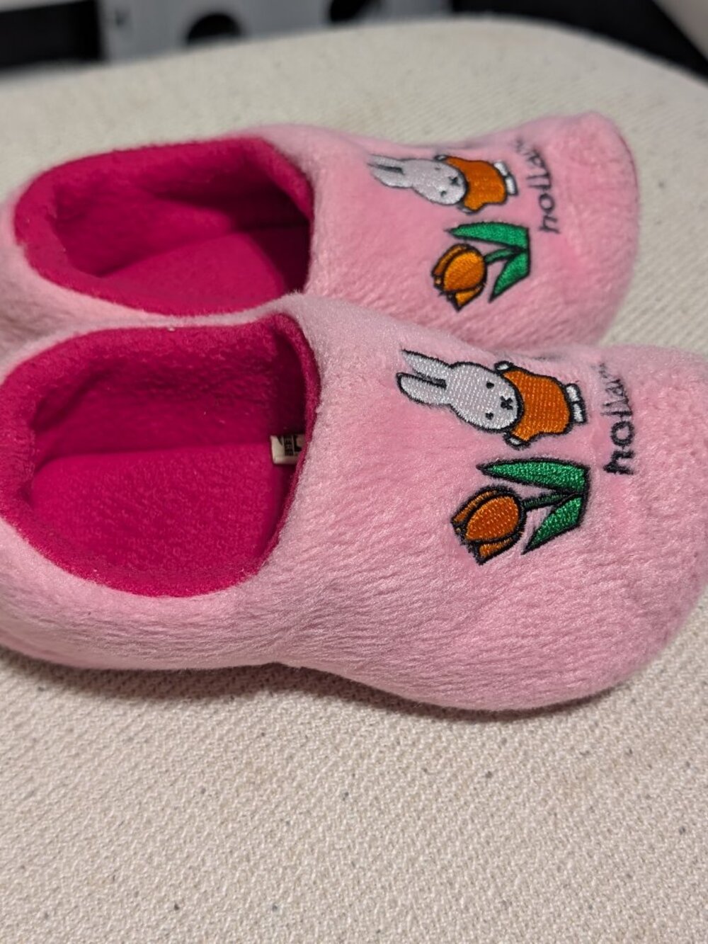Miffy Fleece Clogs (Toddler Size 4-5)